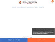 Tablet Screenshot of lantacasuarina.com